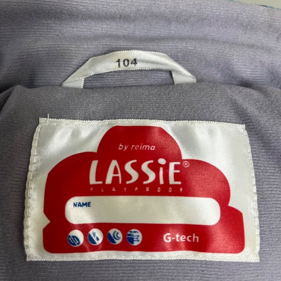 Lassie Kids Waterproof Snowsuit, navy, size 4T - Picture 3 of 4